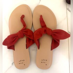 Women’s A New Day Tie Sandals